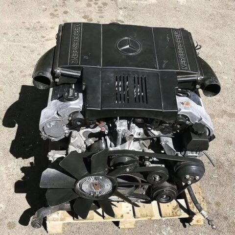OEM Mercedes-Benz M119.980 5.0L Rebuilt Engine - Genuine Mercedes-Benz Parts