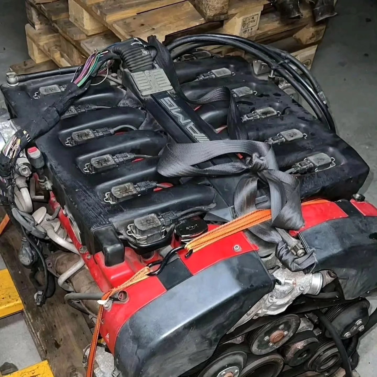 Original AMG M120 7.0L Complete Engine with Gearbox & ECU - Genuine Mercedes-Benz Parts